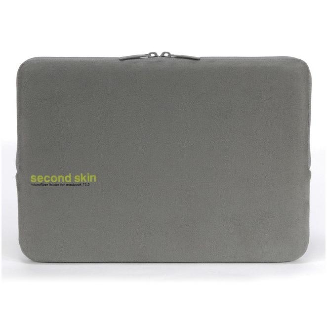 Неопренов калъф за MacBook Pro 13.3 инча - Tucano Second Skin Microfiber (сив) | JAR Computers Неопренов калъф за MacBook Pro 13.3 инча - Tucano Second Skin Microfiber (сив)