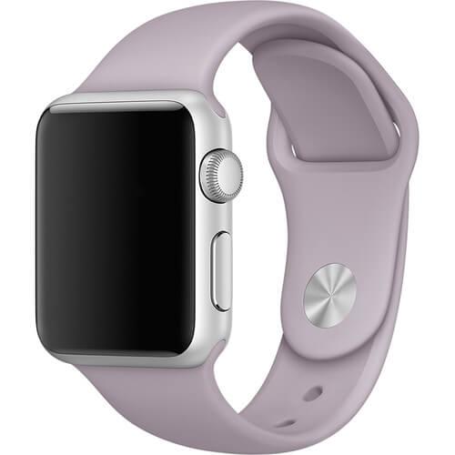 Оригинална силиконова каишка за Apple Watch 38мм, 40мм, 41мм, 42мм (2024) - Apple Sport Band S/M & M/L (retail) (лавандула) | JAR Computers Оригинална силиконова каишка за Apple Watch 38мм, 40мм, 41мм, 42мм (2024) - Apple Sport Band S/M & M/L (retail) (лавандула)