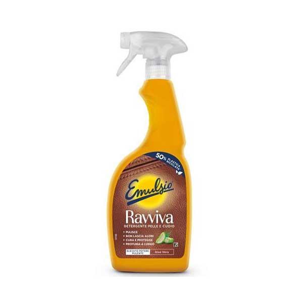 Препарат за почистване на кожа Emulsio Ravviva Pelle e Cuoio, 600 ml | JAR Computers Препарат за почистване на кожа Emulsio Ravviva Pelle e Cuoio, 600 ml