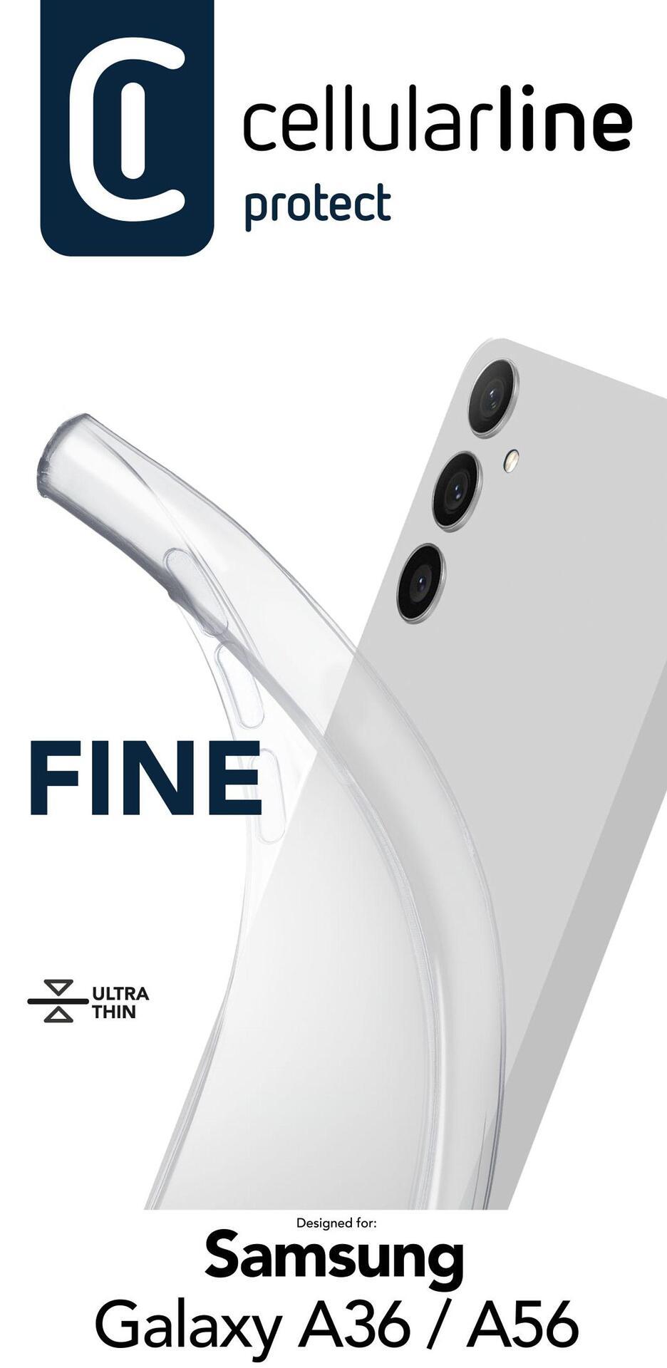 Прозрачен калъф Fine за Samsung Galaxy A36 / A56 | JAR Computers Прозрачен калъф Fine за Samsung Galaxy A36 / A56