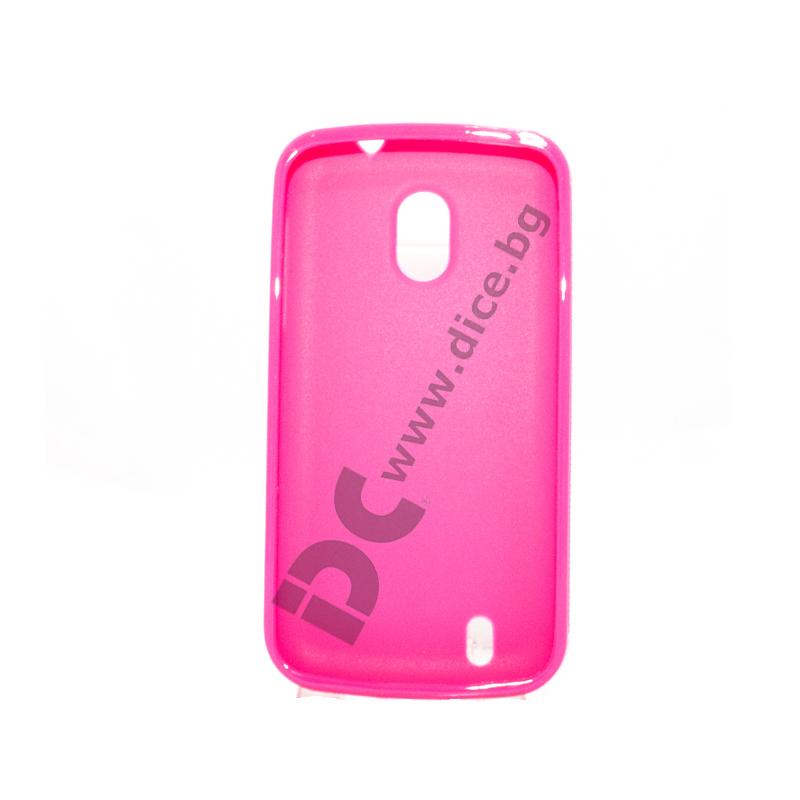 Силиконов калъф за ZTE Blade III - Protective Border Case (розов) | JAR Computers Силиконов калъф за ZTE Blade III - Protective Border Case (розов)