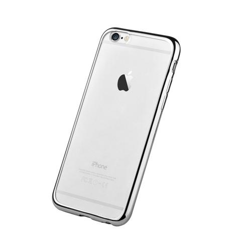 Силиконов (TPU) калъф за iPhone 6, iPhone 6S - Devia Soft Case (сребрист-прозрачен) | JAR Computers Силиконов (TPU) калъф за iPhone 6, iPhone 6S - Devia Soft Case (сребрист-прозрачен)