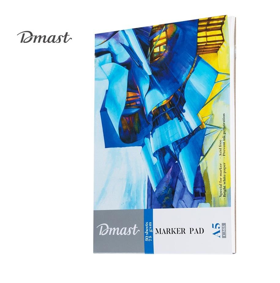 Скицник Deli Dmast, за маркери EC365, A5, 75 г/кв.м, 50 л. | JAR Computers Скицник Deli Dmast, за маркери EC365, A5, 75 г/кв.м, 50 л.