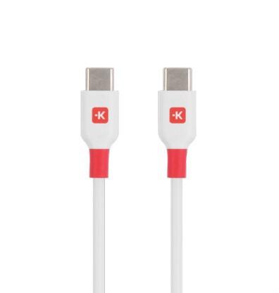 Skross SKCA0019C-C120CN USB кабел USB 2.0 1,2 м USB C Бяла