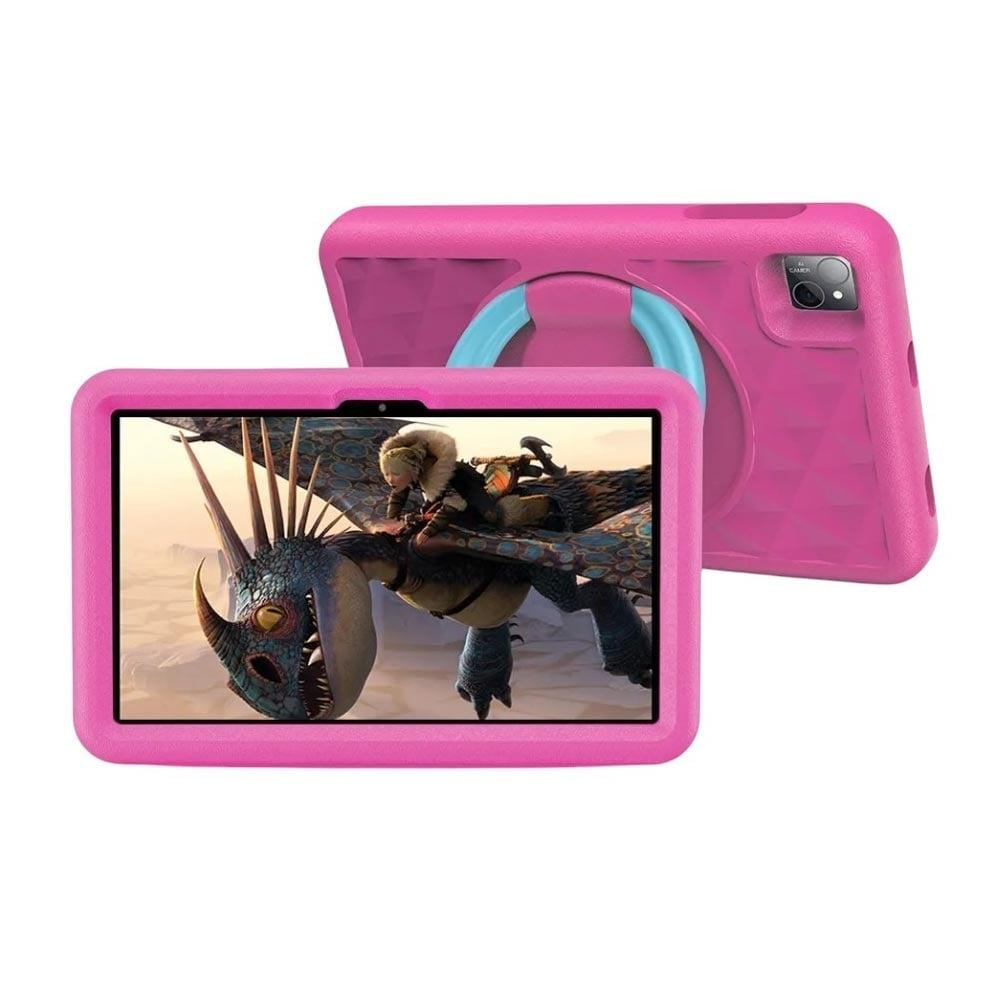 Таблет Vasoun P30HKIDS, 10'', Octa Core, 128 GB, 12 GB RAM, Android, T606 Octa core, задна камера 5 MP, предна камера 8 MP, розов