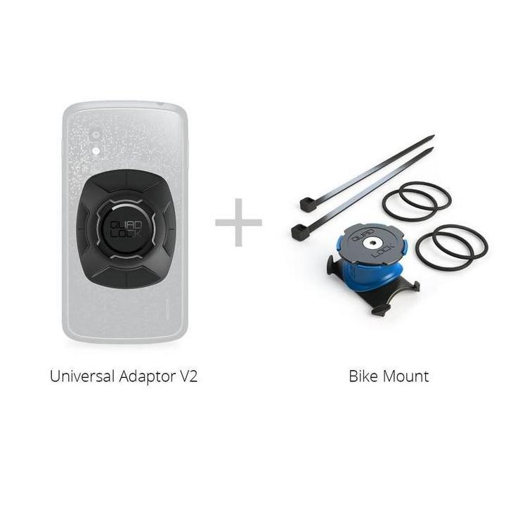 Уникална поставка за велосипед за смартфони и мобилни устройства - Quad Lock Bike Universal Kit V2 | JAR Computers Уникална поставка за велосипед за смартфони и мобилни устройства - Quad Lock Bike Universal Kit V2