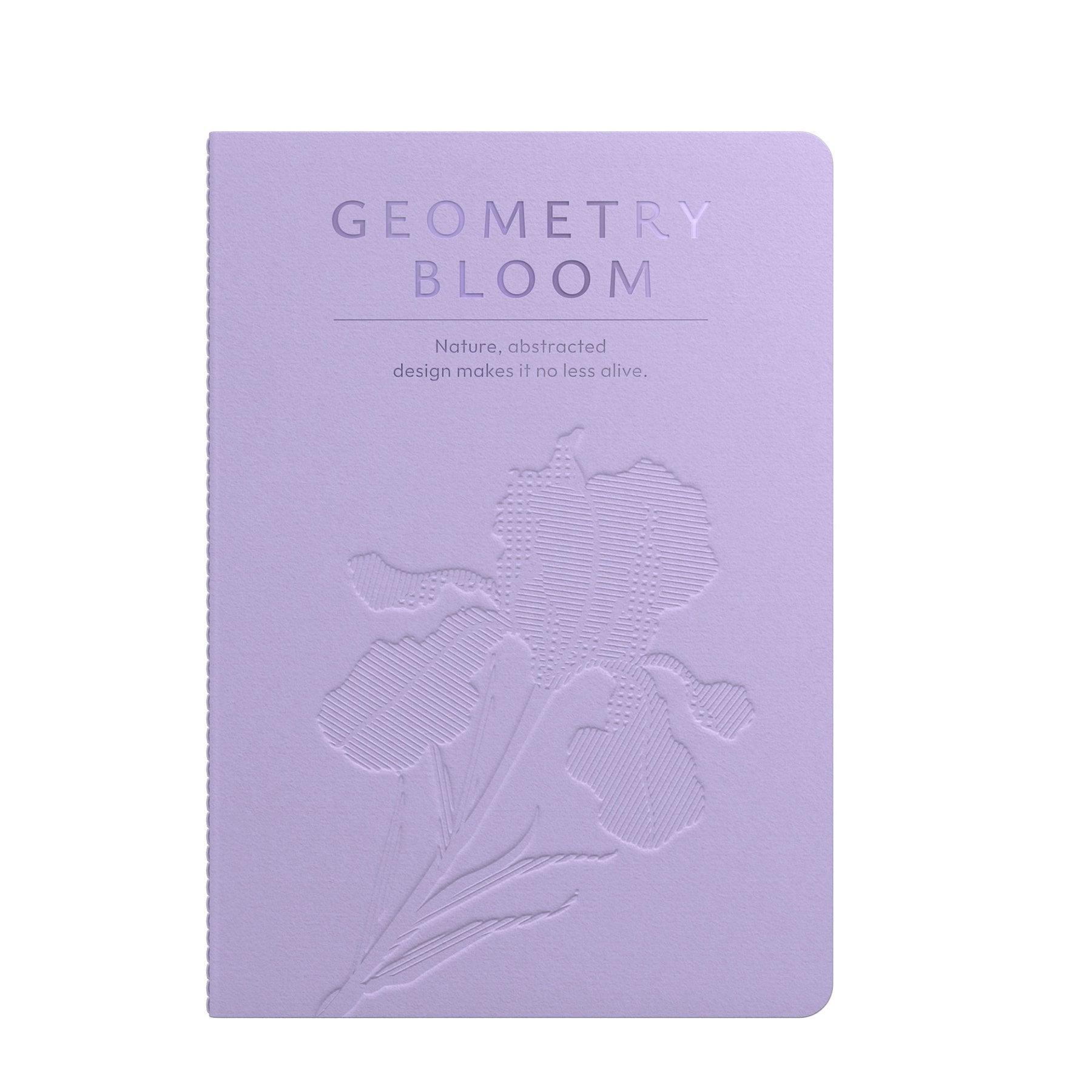 Art Pioneer Тетрадка Geometry Bllom, A5, шита, 60 листа, лилава