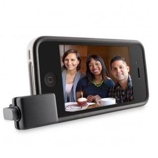 Дистанционно за камерата на iPhone 4/4S и iPhone 5/5S/SE - Belkin LiveAction Camera Remote | JAR Computers Дистанционно за камерата на iPhone 4/4S и iPhone 5/5S/SE - Belkin LiveAction Camera Remote