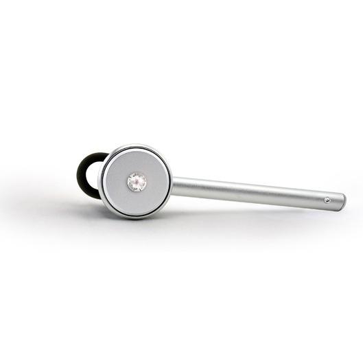 Bluetrek BT Headset Crystal - bluetooth слушалка за iPhone и мобилни телефони (сребрист) | JAR Computers Bluetrek BT Headset Crystal - bluetooth слушалка за iPhone и мобилни телефони (сребрист)