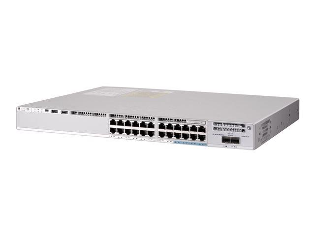 CISCO Catalyst 9200 24-port 8xmGig Network Essentials DNA subscription required