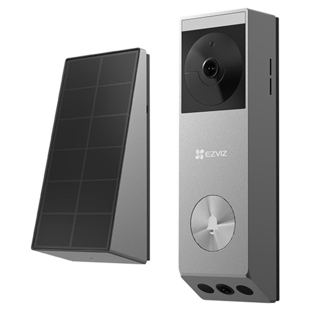 Ezviz Battery Video Doorbell Ezviz EP3x Pro Dual-Lens 2K/FHD with Solar Panel (CS-EP3X PRO) | JAR Computers Ezviz Battery Video Doorbell Ezviz EP3x Pro Dual-Lens 2K/FHD with Solar Panel (CS-EP3X PRO)