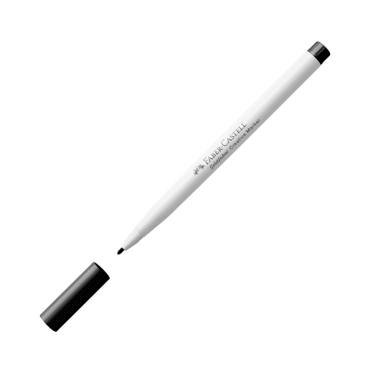 Faber-Castell Маркер Creative, объл, 1.5 mm, № 599, черен