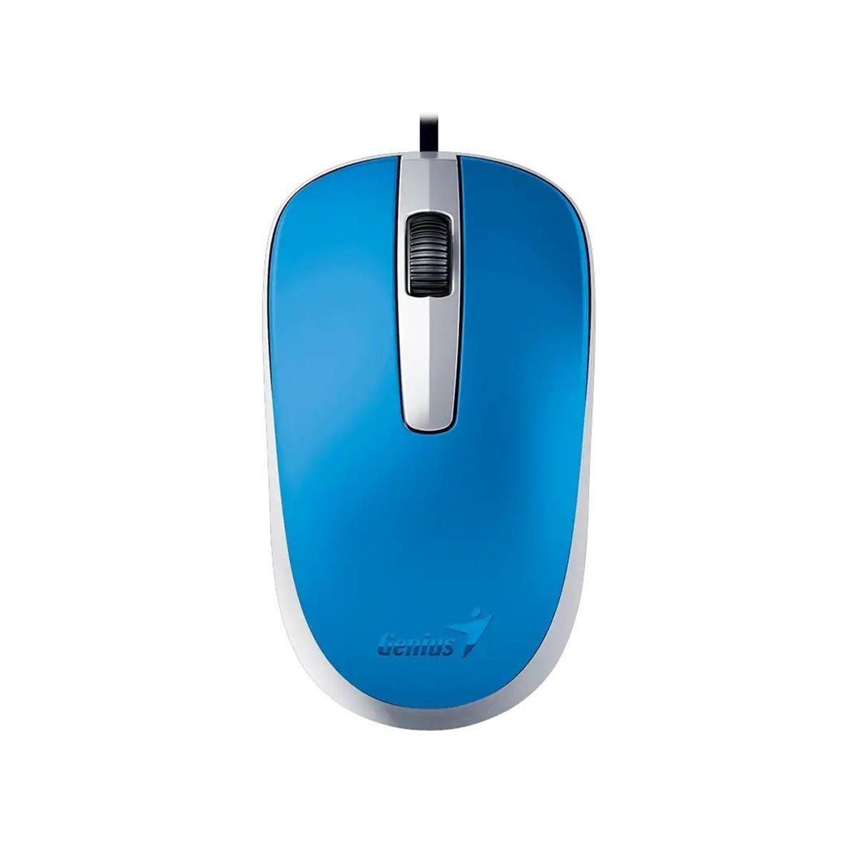 Genius Мишка DX-120, с кабел, USB Type-A, синя | JAR Computers Genius Мишка DX-120, с кабел, USB Type-A, синя
