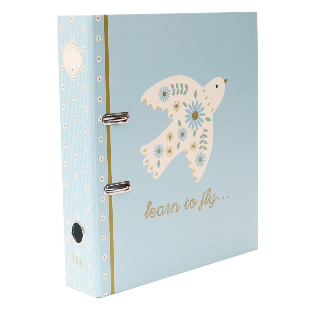 Класьор ANCOR Birds, А4, 80 мм, ламиниран картон с глитер печат | JAR Computers Класьор ANCOR Birds, А4, 80 мм, ламиниран картон с глитер печат