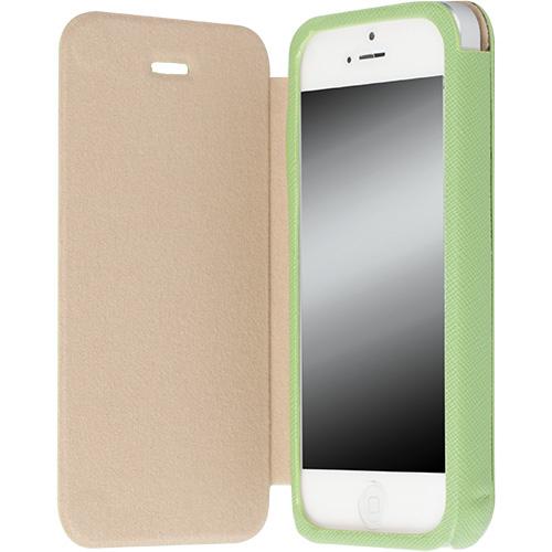 Кожен калъф, тип портфейл за iPhone 5, iPhone 5S, iPhone SE и iPhone 5C - Krusell Malmo Flip cover (зелен) | JAR Computers Кожен калъф, тип портфейл за iPhone 5, iPhone 5S, iPhone SE и iPhone 5C - Krusell Malmo Flip cover (зелен)