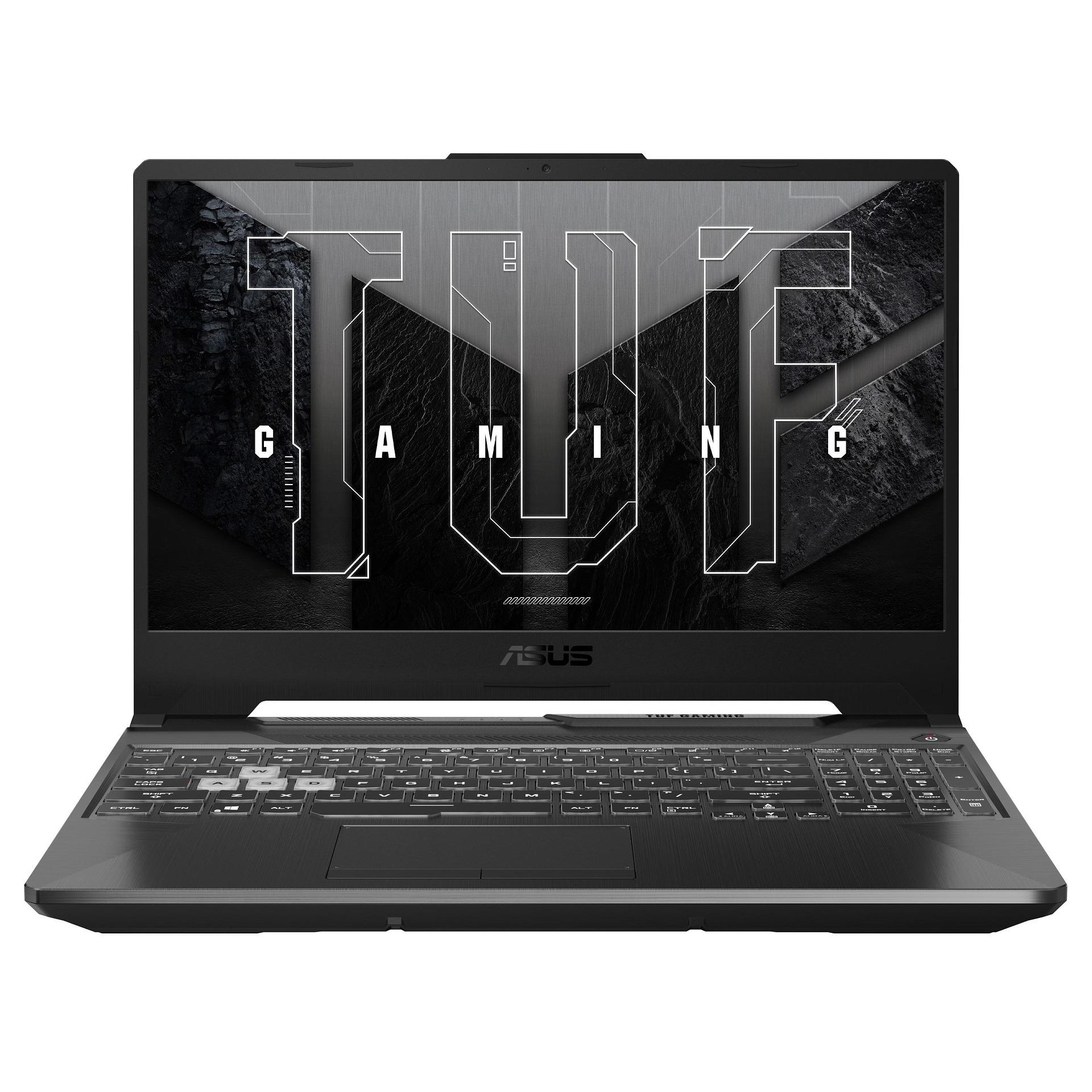 Лаптоп ASUS TUF GAMING A15 FA506NC-HN012 , 15.60 , 16 , 512GB SSD , AMD Ryzen 5 7535HS HEXA CORE , NVIDIA GeForce RTX 3050 4GB GDDR6 , Без OS