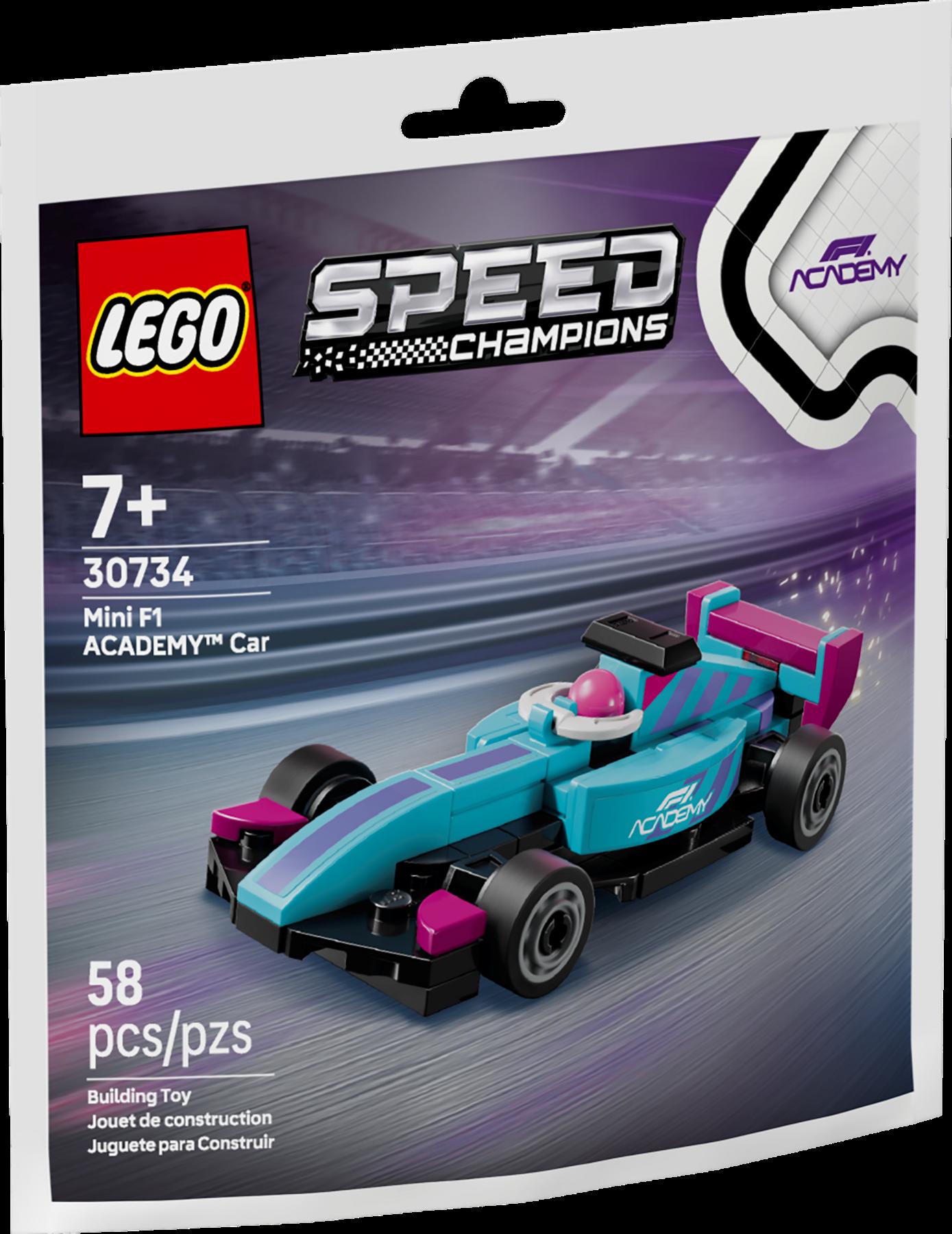 Lego Speed ​​Champions F1 Academy Mini Car (Polybag) (30734) (LGO30734)