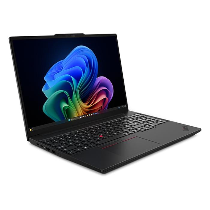 Lenovo ThinkPad T16 G5, Intel Core Ultra 7 355 (up to 3.50GHz, 12MB), 16" WUXGA, 32GB, 1TB SSD, Intel Graphics, Intel Wi-Fi 7 BE211,BT 5.4, Wired Ethernet, FPR, 5MP RGB+IR, 3 Cell, 100W, Win 11 Pro, 3YR Premier NBD