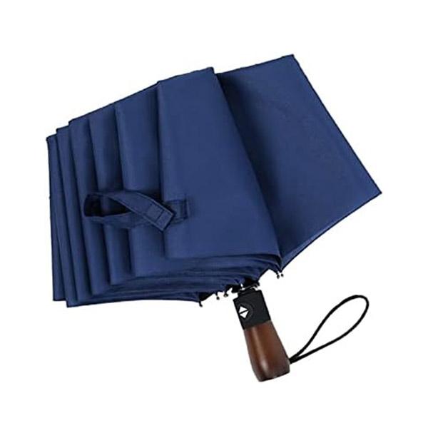 Office 1 Чадър Open/Close, автоматичен, диаметър 105 cm, дървена дръжка, син | JAR Computers Office 1 Чадър Open/Close, автоматичен, диаметър 105 cm, дървена дръжка, син