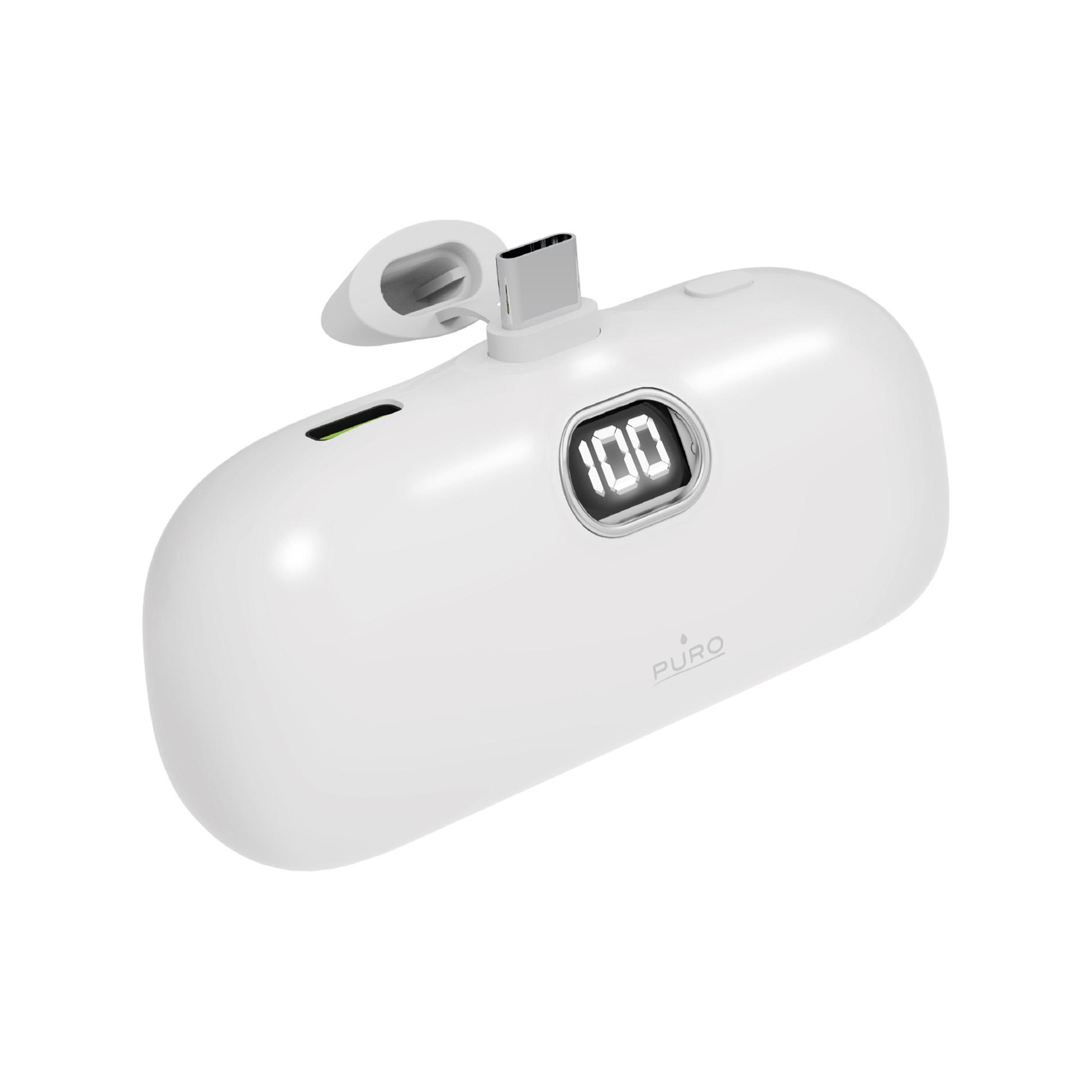 Puro 69831 Преносима батерия 5000mAh "Power Plug 5"LCD