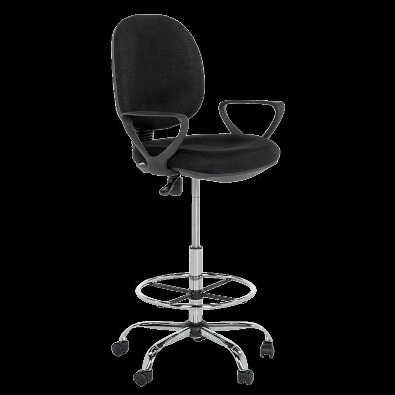 Работен офис стол Carmen 7551-2 - черен