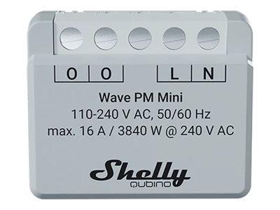 SHELLY Wave PM Mini EU LR Support Power Meter // QTEM-0A1PC16EU | JAR Computers SHELLY Wave PM Mini EU LR Support Power Meter // QTEM-0A1PC16EU