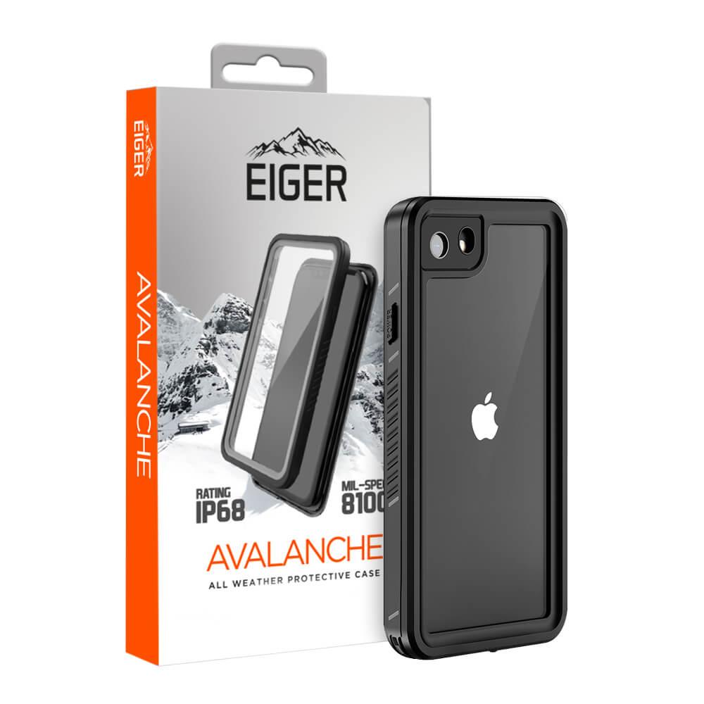 Ударо и водоустойчив кейс за iPhone SE (2022), iPhone SE (2020), iPhone 8, iPhone 7 - Eiger Avalanche Case (черен) | JAR Computers Ударо и водоустойчив кейс за iPhone SE (2022), iPhone SE (2020), iPhone 8, iPhone 7 - Eiger Avalanche Case (черен)