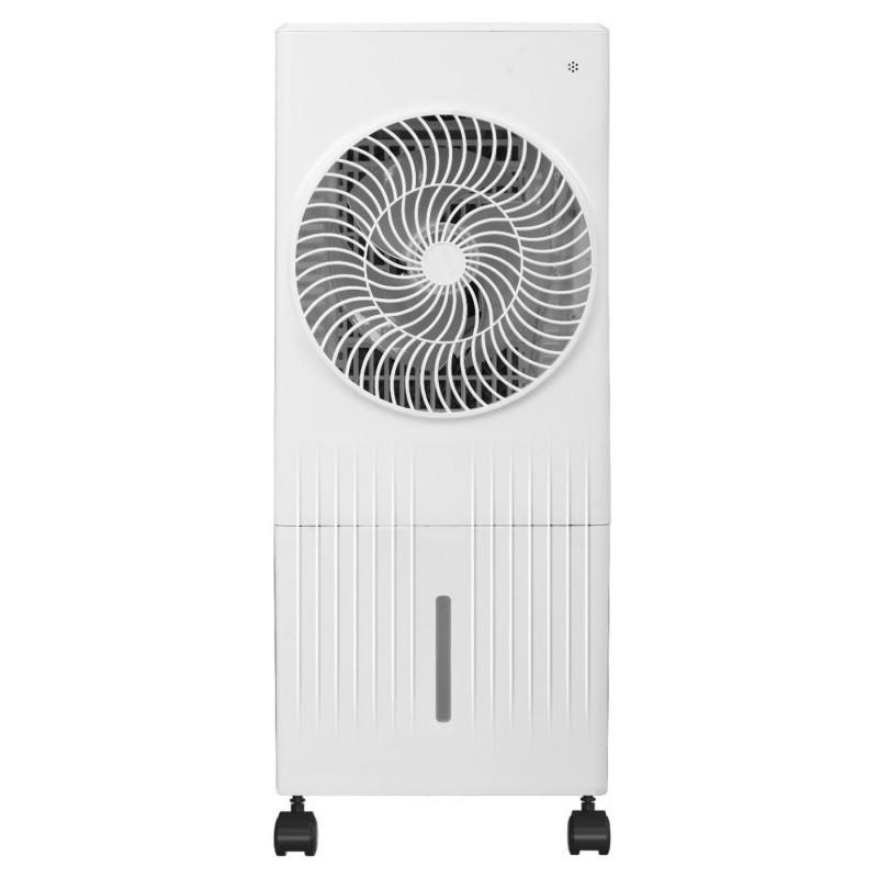 Втора ръка: Охладител за въздух и овлажнител Elite ACS-2594, 60W, За помещения до 20 м2, 5.5 л, 760 м3/ч, 3 скорости, Дистанционно управление, Таймер, Бял | JAR Computers Втора ръка: Охладител за въздух и овлажнител Elite ACS-2594, 60W, За помещения до 20 м2, 5.5 л, 760 м3/ч, 3 скорости, Дистанционно управление, Таймер, Бял