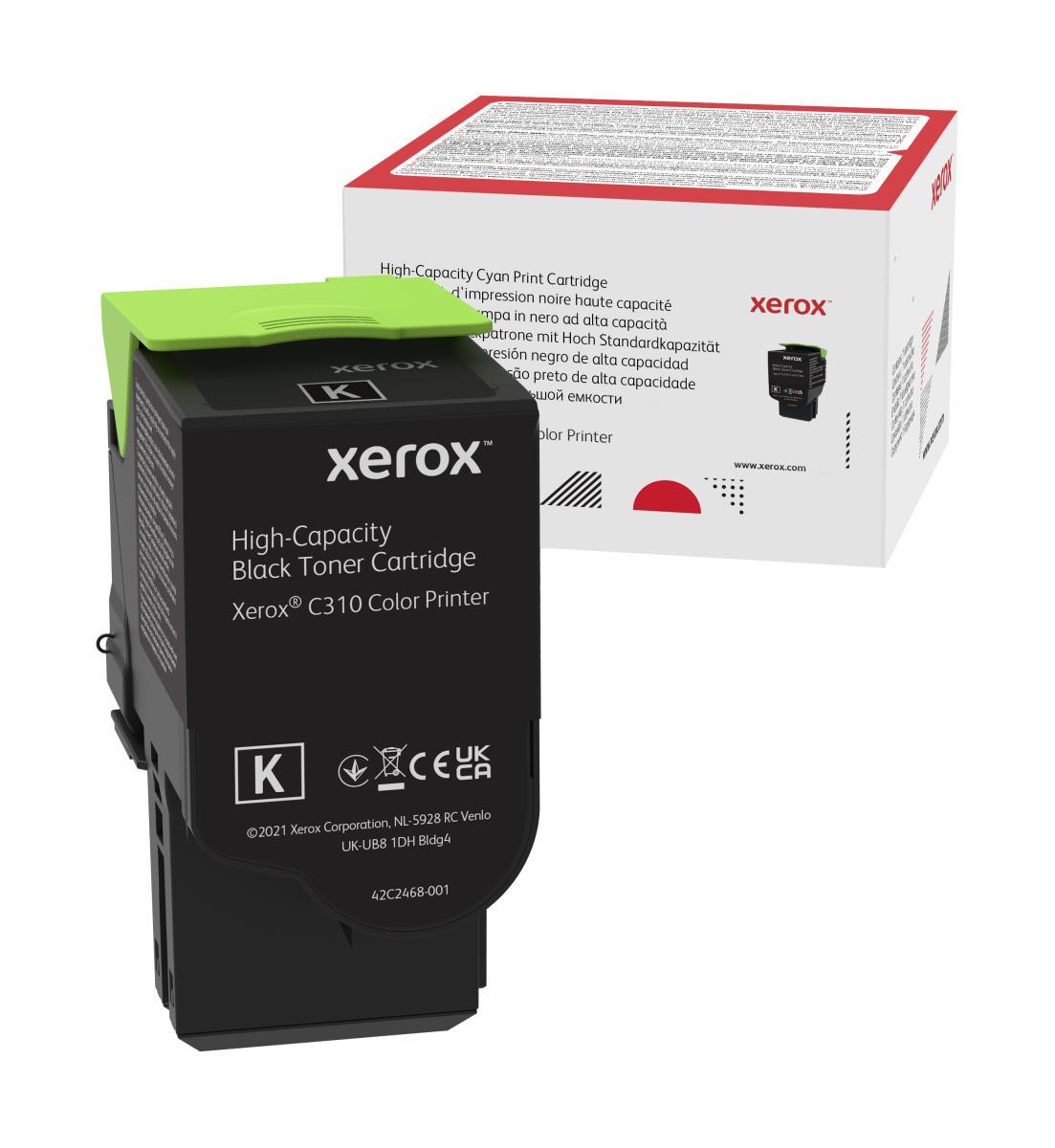 Xerox Genuine ® C310 Color Printer/C315 Color Multifunction Printer Black High capacity Toner Cartridge (8000 Pages) - 006R04364 | JAR Computers Xerox Genuine ® C310 Color Printer/C315 Color Multifunction Printer Black High capacity Toner Cartridge (8000 Pages) - 006R04364