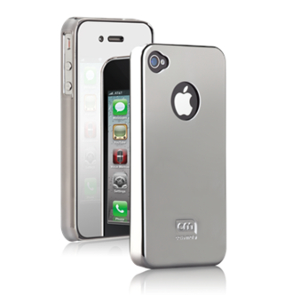 Хромиран кейс и огледално покритие за iPhone 4/4S - CaseMate BT Chrome | JAR Computers Хромиран кейс и огледално покритие за iPhone 4/4S - CaseMate BT Chrome