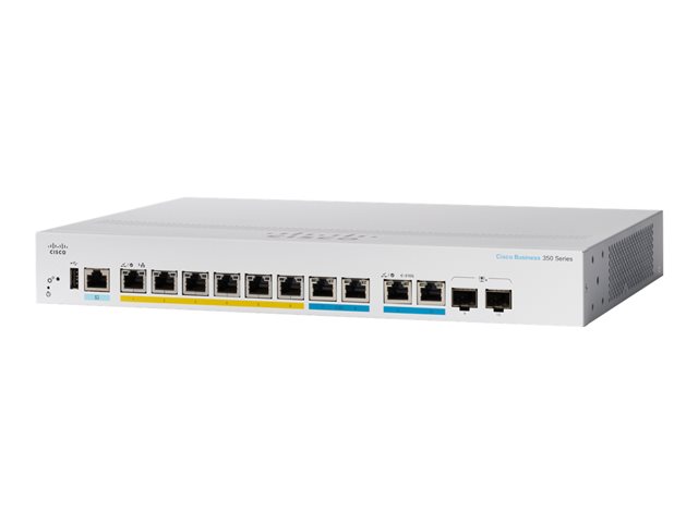 CISCO CBS350 Managed 2-port 2.5GE 6-port GE PoE 2x10G combo