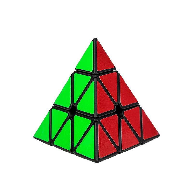 Deli Кубче на Рубик Genius, пирамида, многоцветно