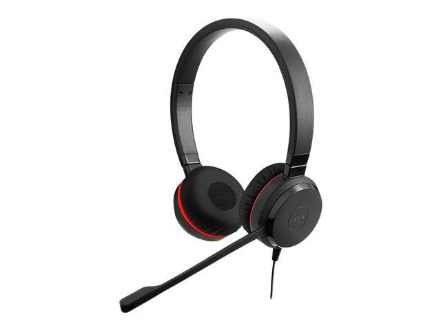 JABRA Evolve 20SE UC stereo Special Edition headset on-ear wired USB-C noise isolating Certified for Skype for Business | JAR Computers JABRA Evolve 20SE UC stereo Special Edition headset on-ear wired USB-C noise isolating Certified for Skype for Business
