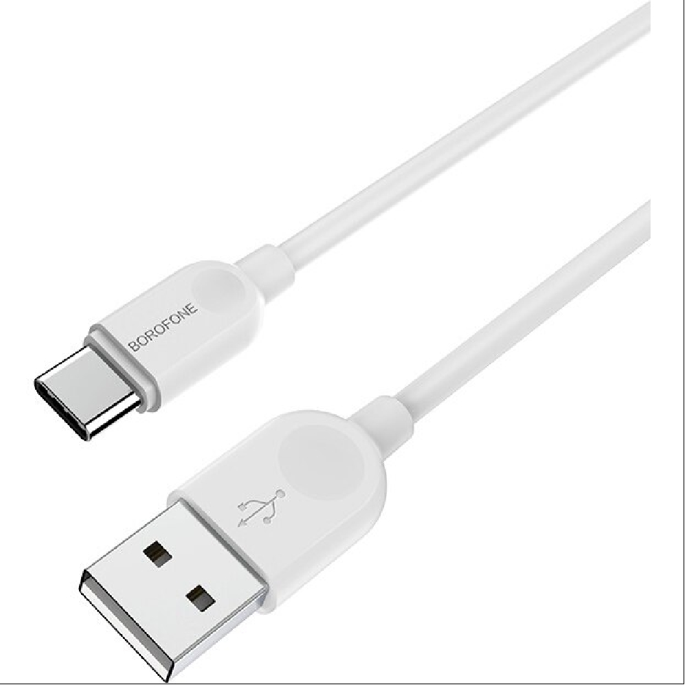 Кабел USB Type C - Borofone BX14 LinkJet USB 3m 2.4A