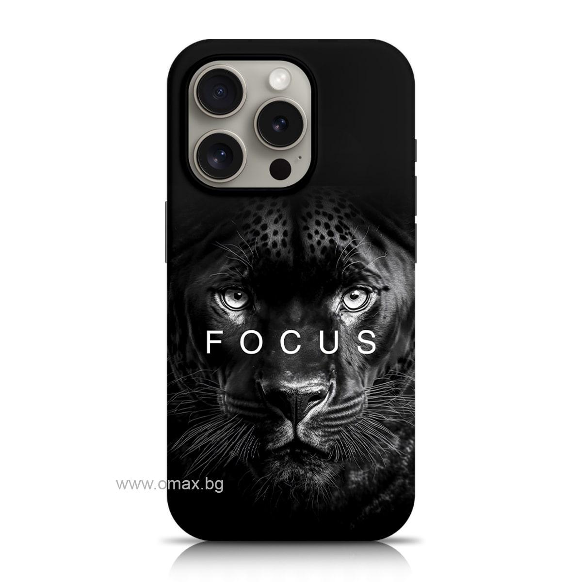 Калъф Chantelle Apple iPhone 16 Pro Max /Focus/panter/ | JAR Computers Калъф Chantelle Apple iPhone 16 Pro Max /Focus/panter/