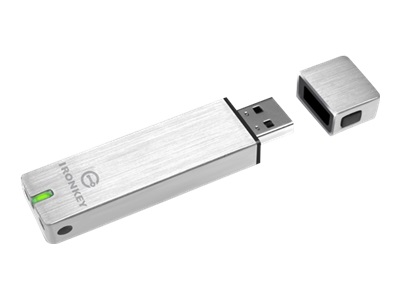KINGSTON 32GB IronKey Basic S250 Encrypted USB 2.0 FIPS 140-2 Level 3 | JAR Computers KINGSTON 32GB IronKey Basic S250 Encrypted USB 2.0 FIPS 140-2 Level 3