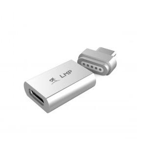 LMP USB-C Magnetic Safety Charging Adapter - USB-C към USB-C магнитен адаптер за MacBook и устройства с USB-C порт (сребрист) | JAR Computers LMP USB-C Magnetic Safety Charging Adapter - USB-C към USB-C магнитен адаптер за MacBook и устройства с USB-C порт (сребрист)