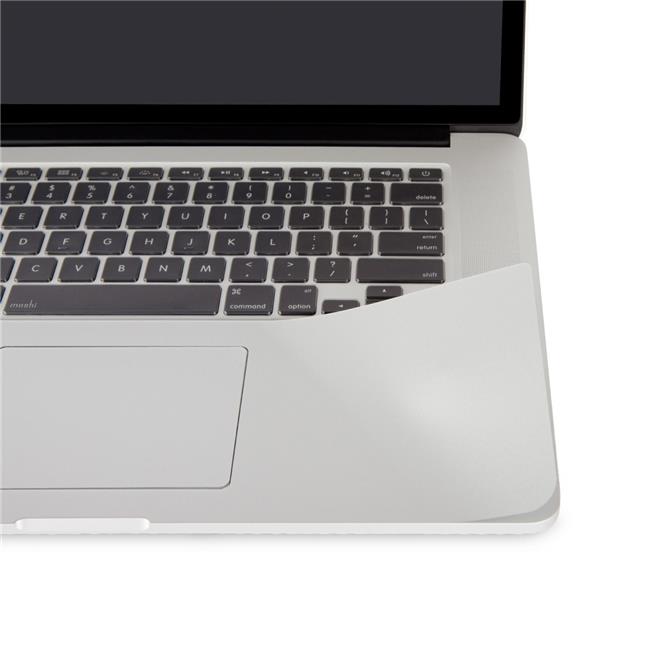 Moshi PalmGuard - защитно покритие за частта под дланите и тракпада на MacBook Pro Retina 15 (модели от 2012 до 2015) (сребрист)