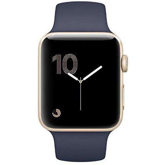 Оригинална силиконова каишка за Apple Watch 42мм, 44мм (reconditioned) - Apple Sport Band S/M & M/L (Apple Box) (тъмносин) | JAR Computers Оригинална силиконова каишка за Apple Watch 42мм, 44мм (reconditioned) - Apple Sport Band S/M & M/L (Apple Box) (тъмносин)