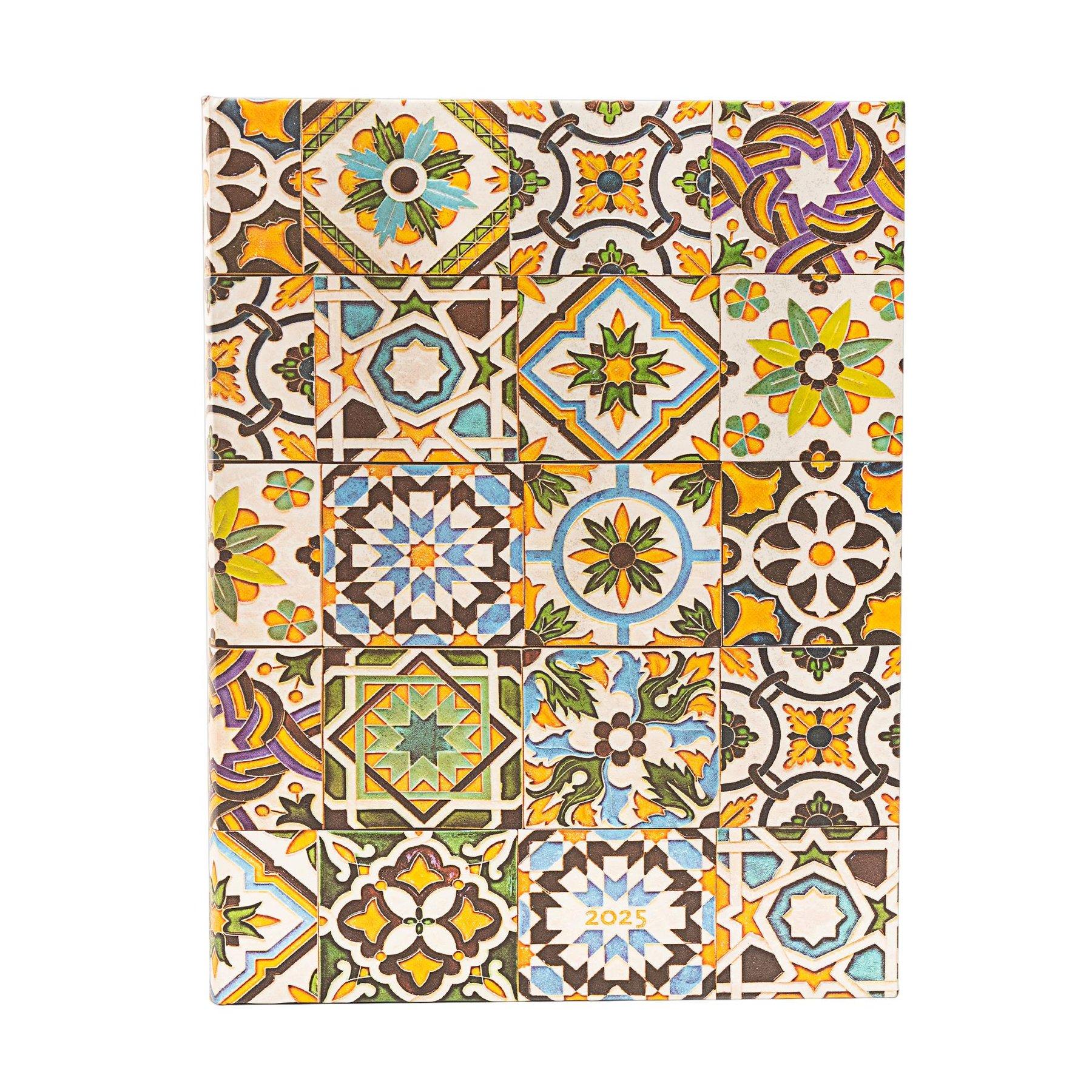 Paperblanks Планер Porto, Ultra, 1 ден на страница, твърда корица, 208 листа, за 2025 година