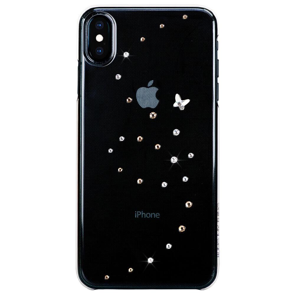 Поликарбонатов кейс с кристали Сваровски за iPhone XS Max - Bling My Thing Papillon Angel Tears Swarovski (прозрачен) | JAR Computers Поликарбонатов кейс с кристали Сваровски за iPhone XS Max - Bling My Thing Papillon Angel Tears Swarovski (прозрачен)