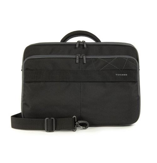 Практична чанта за MacBook Pro и преносими компютри до 15.6 инча - Tucano Business Nastro (черен) | JAR Computers Практична чанта за MacBook Pro и преносими компютри до 15.6 инча - Tucano Business Nastro (черен)