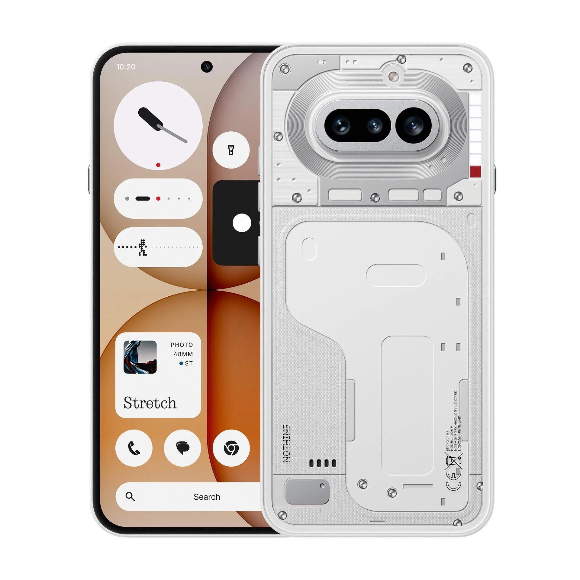 Смартфон Nothing Phone (4a) 256/12 WHITE , 12 GB, 256 GB