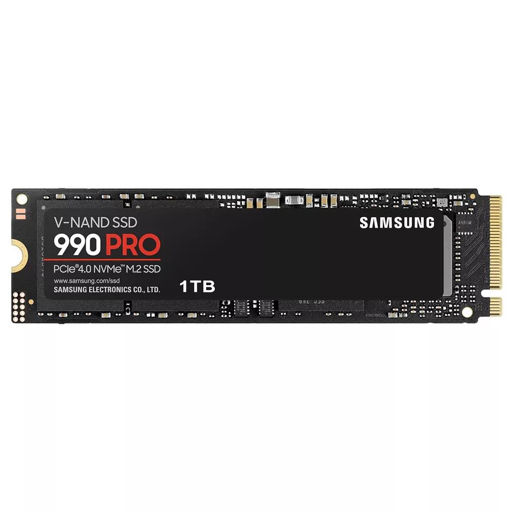 SSD 1TB, Samsung 990 PRO (MZ-V9P1T0BW), PCIe 4.0 NVMe, M.2 (2280), скорост на четене 7450Mb/s, скорост на запис 6900MB/s, MZ-V9P1T0BW | JAR Computers SSD 1TB, Samsung 990 PRO (MZ-V9P1T0BW), PCIe 4.0 NVMe, M.2 (2280), скорост на четене 7450Mb/s, скорост на запис 6900MB/s, MZ-V9P1T0BW