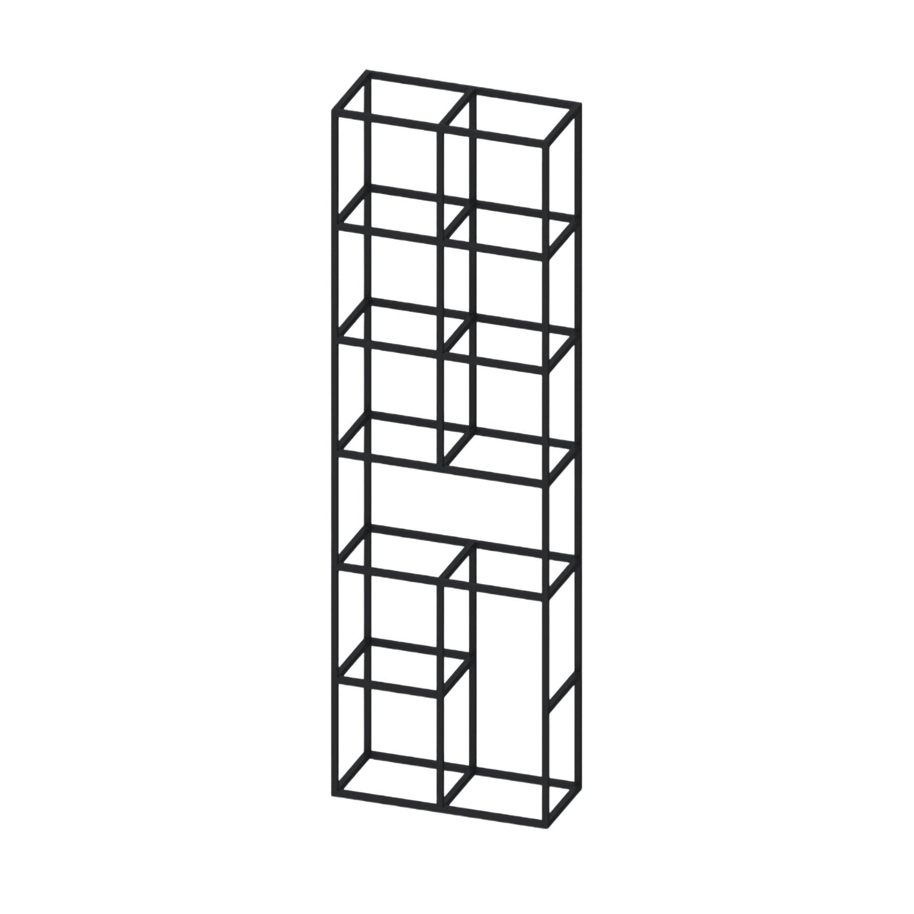 Стелаж RFG Boxi S, метален, 720 х 370 х 2120 mm, черен | JAR Computers Стелаж RFG Boxi S, метален, 720 х 370 х 2120 mm, черен