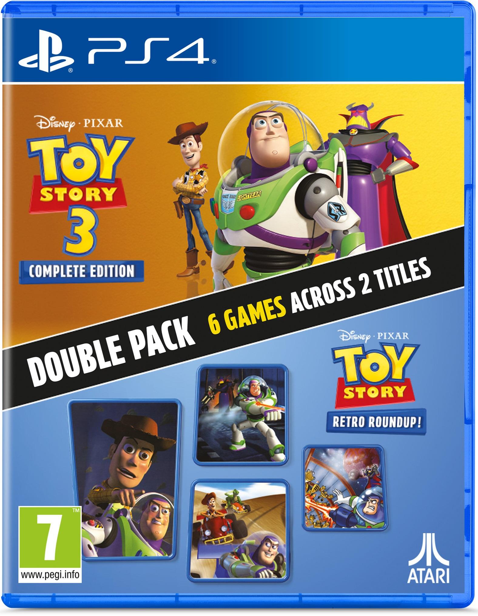 Toy Story: Retro Roundup! + Toy Story 3 Complete Edition Double Pack (PS4)