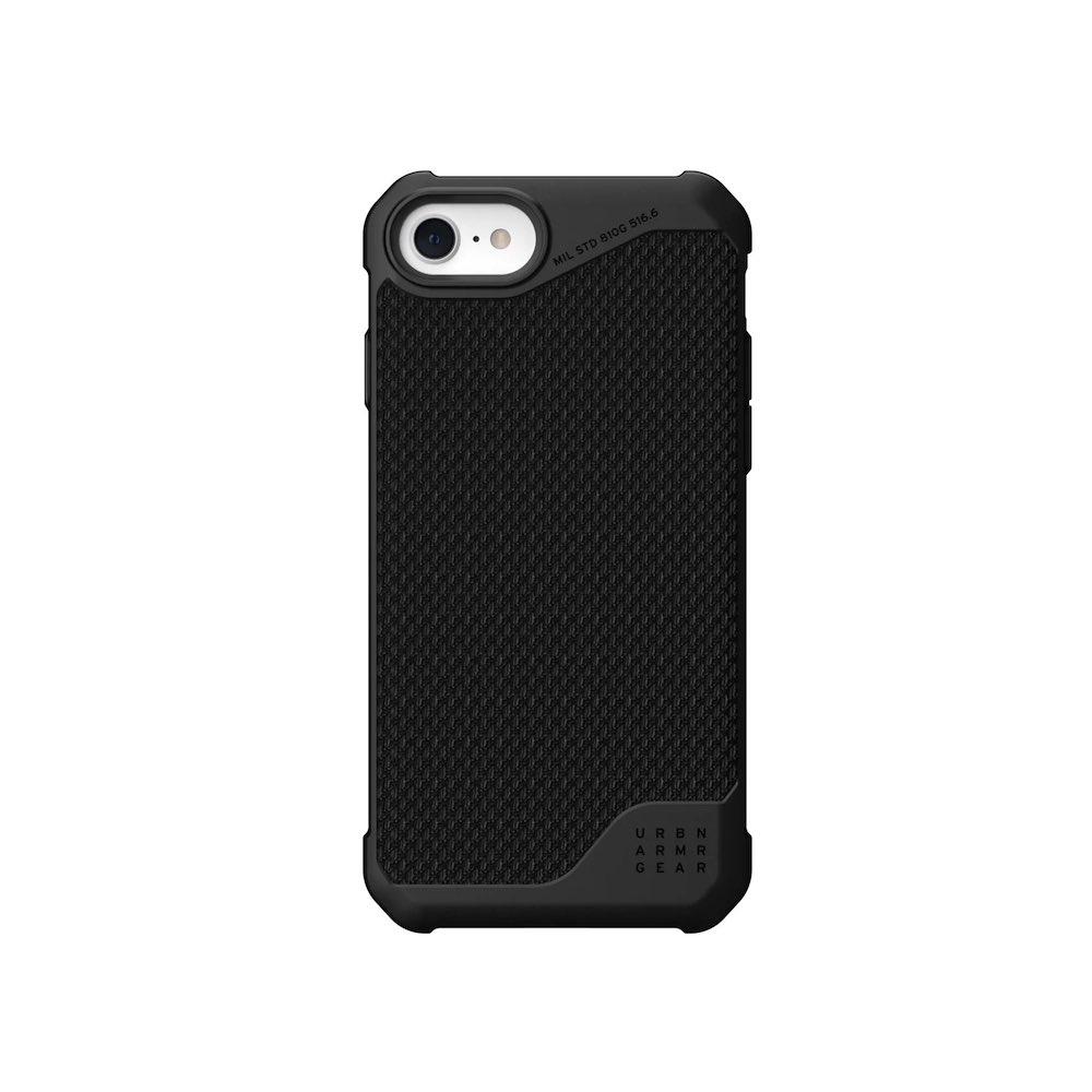 Удароустойчив хибриден кейс за iPhone SE (2022), iPhone SE (2020), iPhone 8, iPhone 7 - Urban Armor Gear Metropolis LT Kevlar Case (черен) | JAR Computers Удароустойчив хибриден кейс за iPhone SE (2022), iPhone SE (2020), iPhone 8, iPhone 7 - Urban Armor Gear Metropolis LT Kevlar Case (черен)