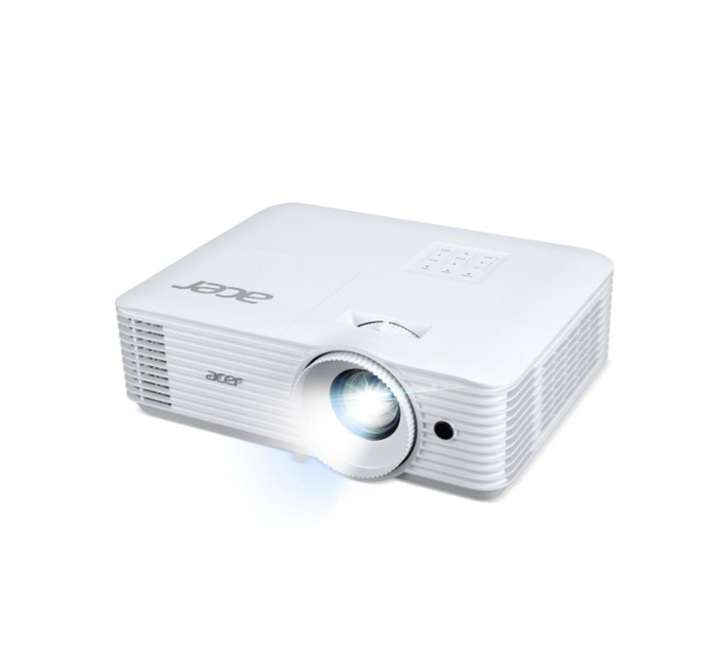 Acer Projector P1358i, DLP, WXGA (1280x800), 5000 ANSI Lumens, 20,000:1, 1.3x, 2x HDMI (1.4a), VGA, RCA, Wireless dongle included, Audio in/out (3.5mm), VGA out, DC Out (5V/1A, USB-A), Speaker 10W, Bluelight Shield, 2.8kg, Bag, 3Y, White | JAR Computers Acer Projector P1358i, DLP, WXGA (1280x800), 5000 ANSI Lumens, 20,000:1, 1.3x, 2x HDMI (1.4a), VGA, RCA, Wireless dongle included, Audio in/out (3.5mm), VGA out, DC Out (5V/1A, USB-A), Speaker 10W, Bluelight Shield, 2.8kg, Bag, 3Y, White