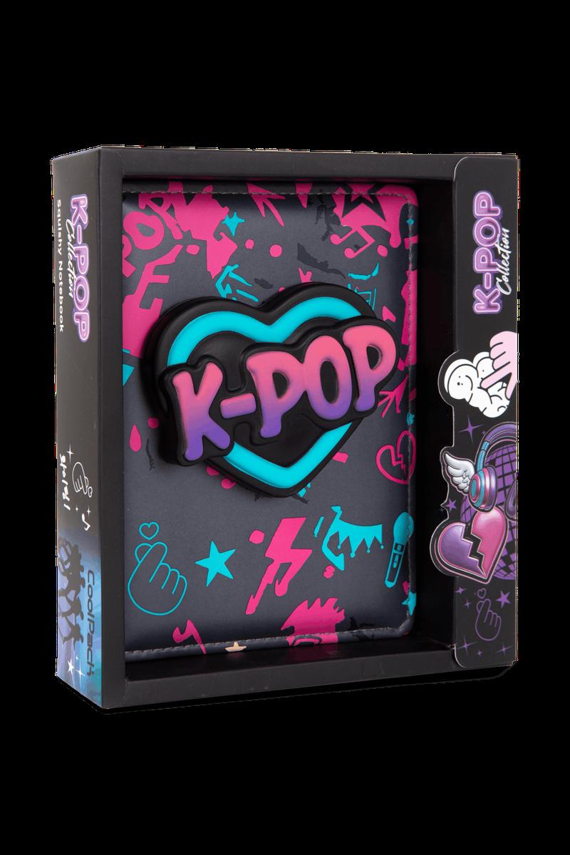 B6 Squishy тефтер 100 л. Coolpack K-POP DARK | JAR Computers B6 Squishy тефтер 100 л. Coolpack K-POP DARK