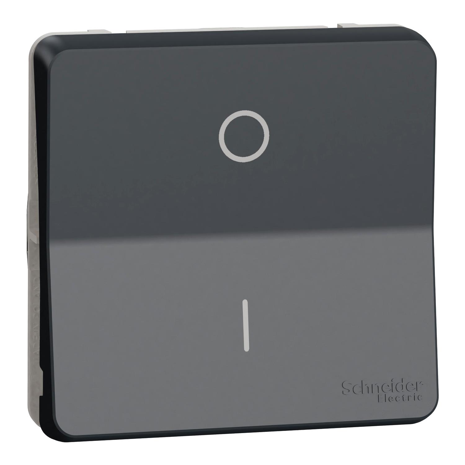 Двуполюсен ключ 16A механизъм 10A IP55 Антрацит - SCHNEIDER ELECTRIC Mureva Styl MUR35034 | JAR Computers Двуполюсен ключ 16A механизъм 10A IP55 Антрацит - SCHNEIDER ELECTRIC Mureva Styl MUR35034